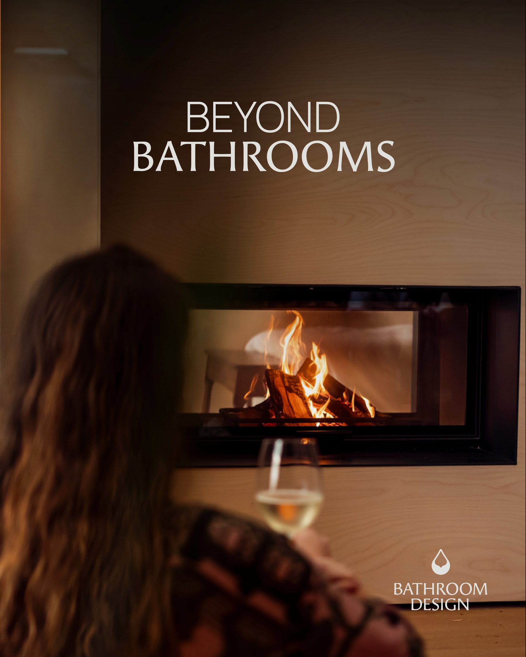 Bathroom Design lifestyle photography, portrait format