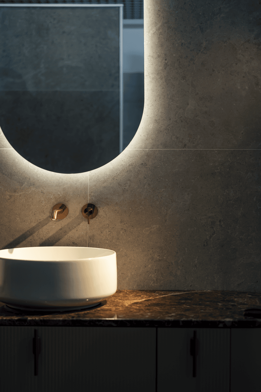 Bathroom Design campaign portrait photograph